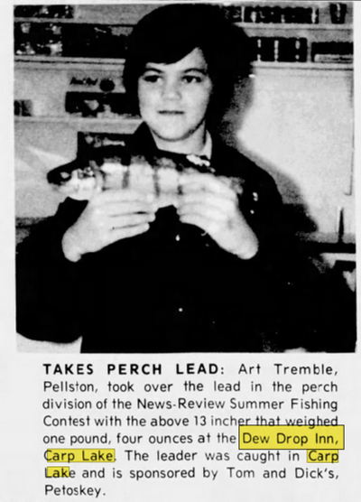 Dew Drop Inn - Oct 16 1973 Perch Champ